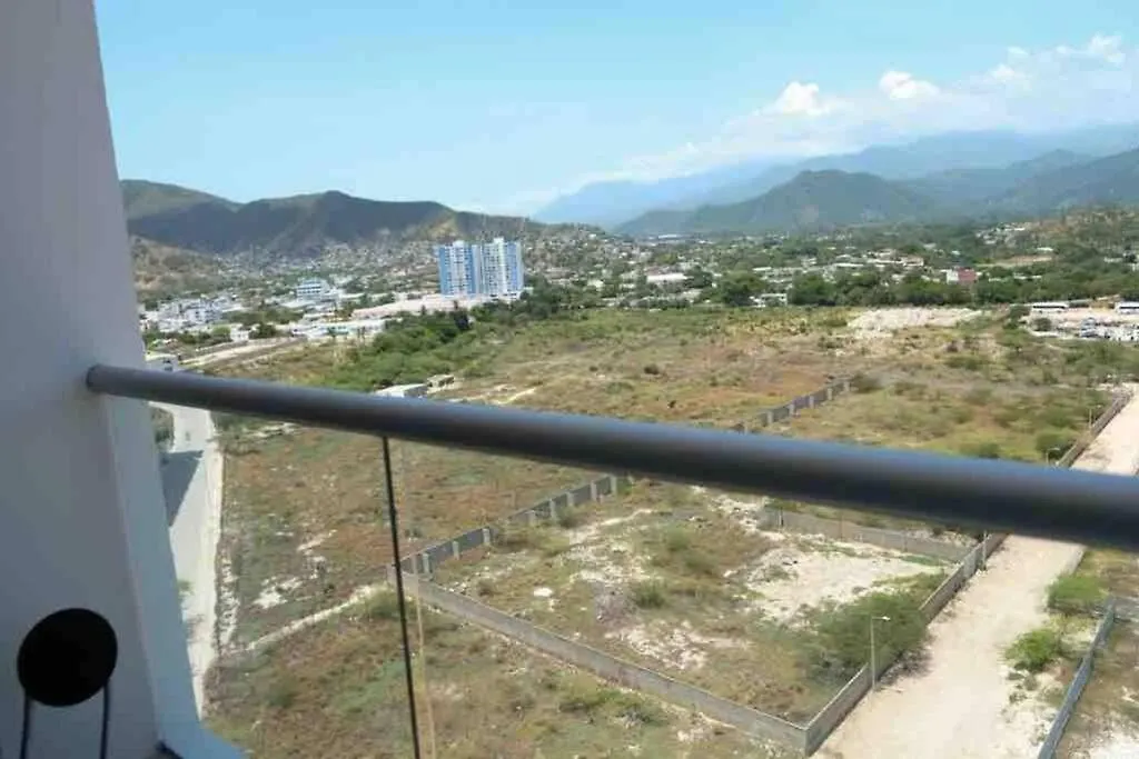 Apartment Salguero Beach- Pool-Gym-Jacuzzi- Mountain View Gaira Colombia